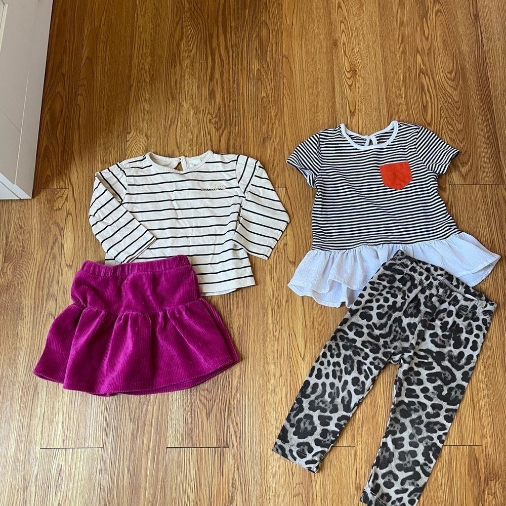 Cute fall 4 piece bundle sZ 12 months for babygirl
